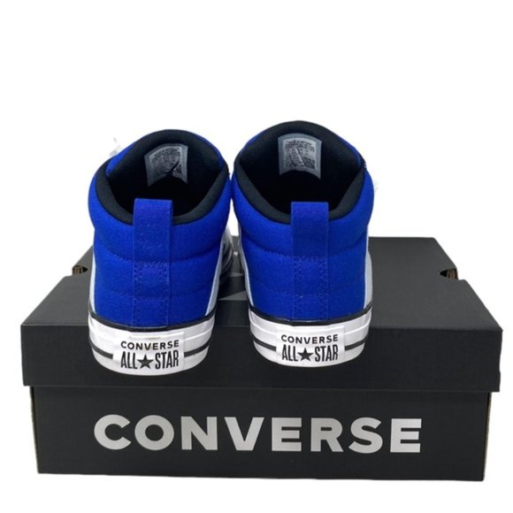 Converse Ctas Axel Mid Shoes Sneakers Skate Kid Women Casual Gray Canvas A03607F - Picture 5 of 7